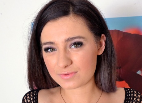 Avery Moon teases in see through panties and black lingerie