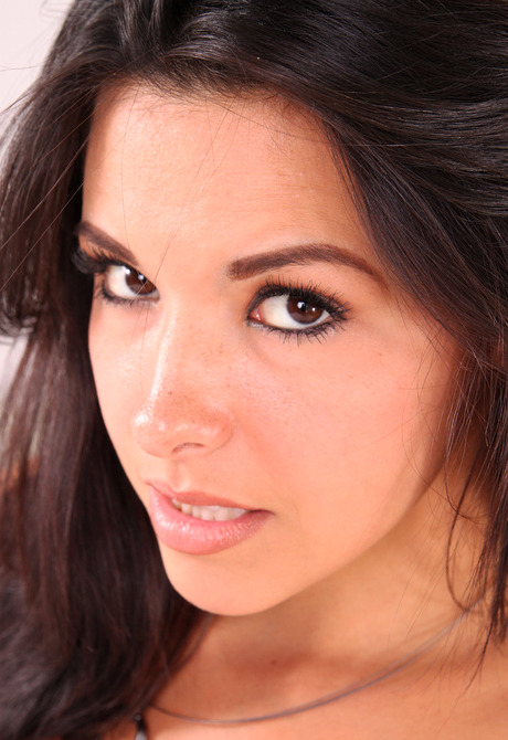 Brunette babe Danica toys her hot fresh pussy in her bedroom - 15 of 15