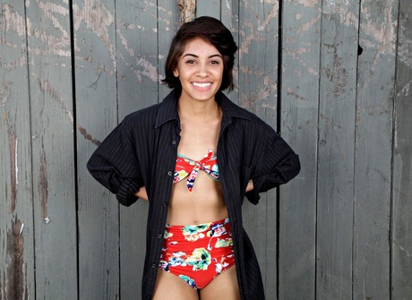 Juicy Jenna starts out shy and then she shares her wild side