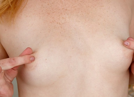 Pale blonde seductress Zoe gets naked and spreads her twat - 12 of 16