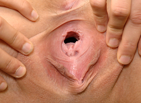 Foxy amateur babe Jizelle spreading pussy wide open - 15 of 16