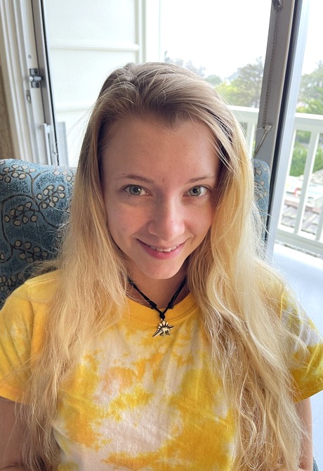 Cute ATK model Riley Star showing small tits and pussy in bedroom - 4 of 16