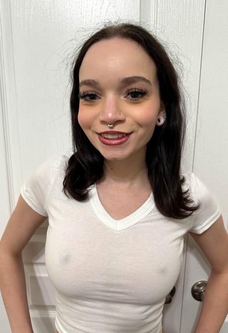 Tiny petite teen Selina Imai teasing in miniskirt and showing shaved pussy - 2 of 16